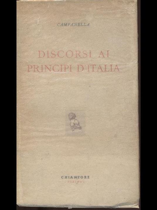 Discorsi ai principi d'Italia - Tommaso Campanella - 3