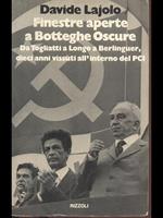 Finestre aperte a Botteghe oscure - Da Togliatti a Longo a Berlinguer, dieci anni vissuti all'interno del PCI