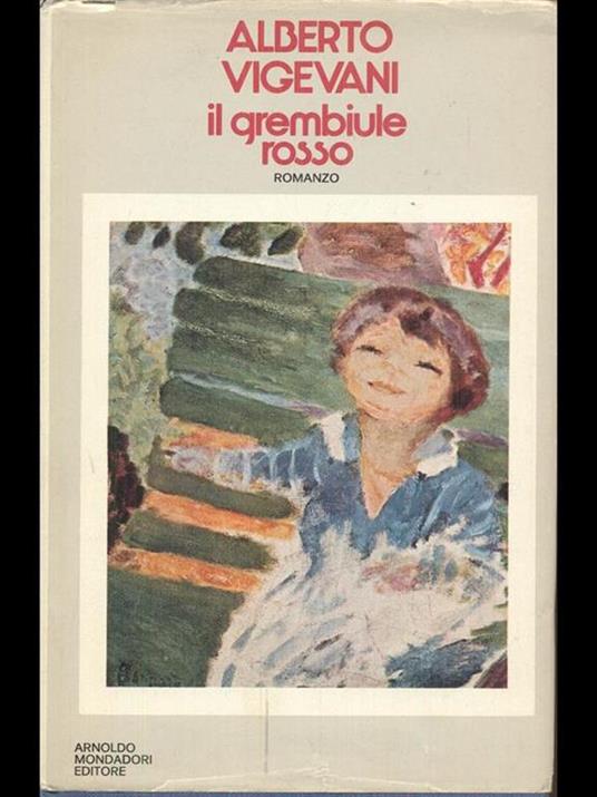 Il grembiule rosso - Alberto Vigevani - copertina