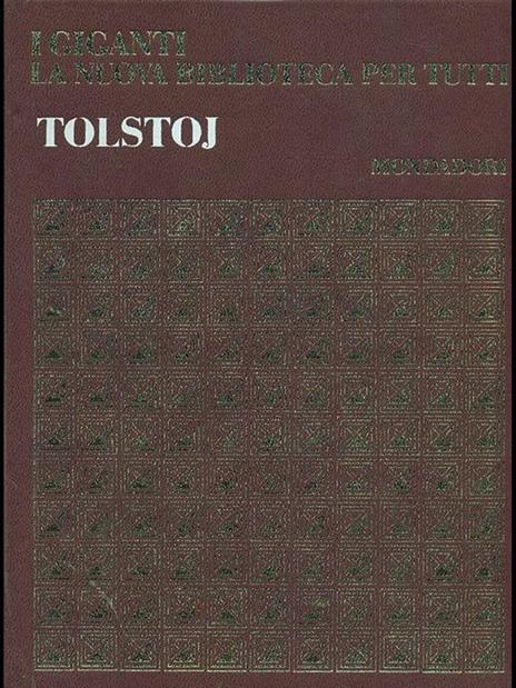 Tolstoj - copertina