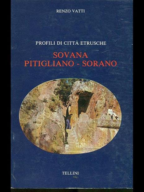 Sovana Pitigliano Sorano - Renzo Vatti - copertina