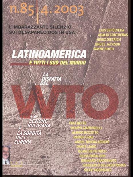 Latinoamerica e tutti i sud delmondo. La disfatta del WTO - copertina