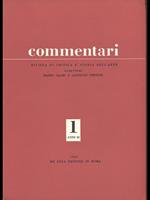 Commentari. Rivista di critica e storia dell'arte 1 anno XI