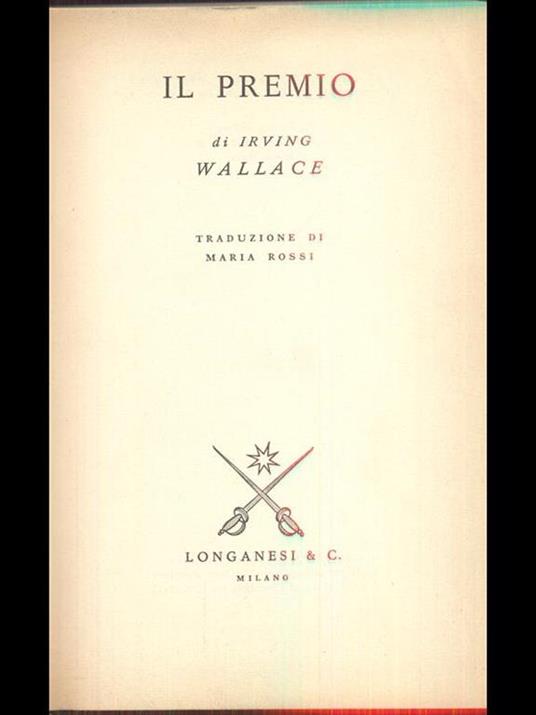 Il Premio - Irving Wallace - 2