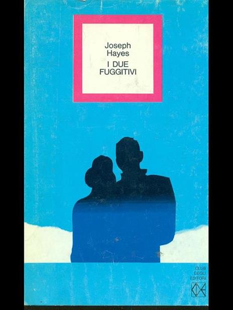 I due fuggitivi - Joseph Hayes - copertina