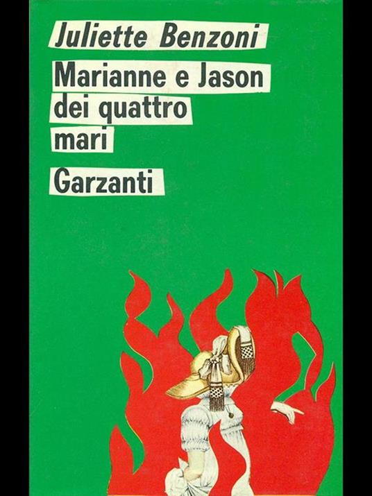 Marianne e Jason dei quattro mari - Juliette Benzoni - copertina