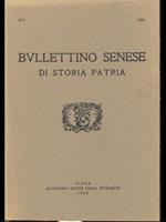 Bvllettino Senese di Storia Patria