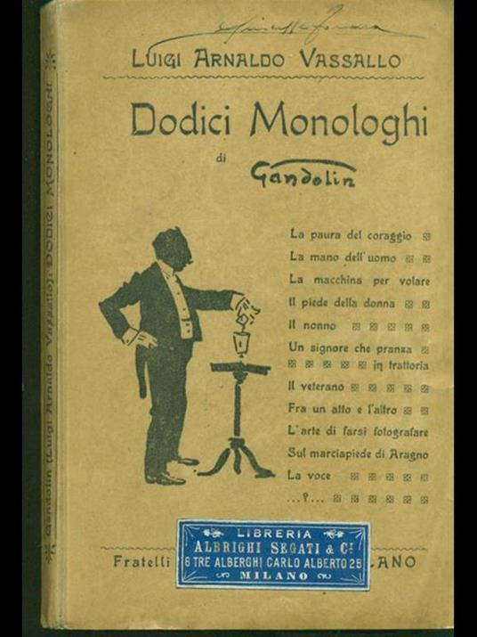 Dodici monologhi di Gandolin - Luigi A. Vassallo - 7