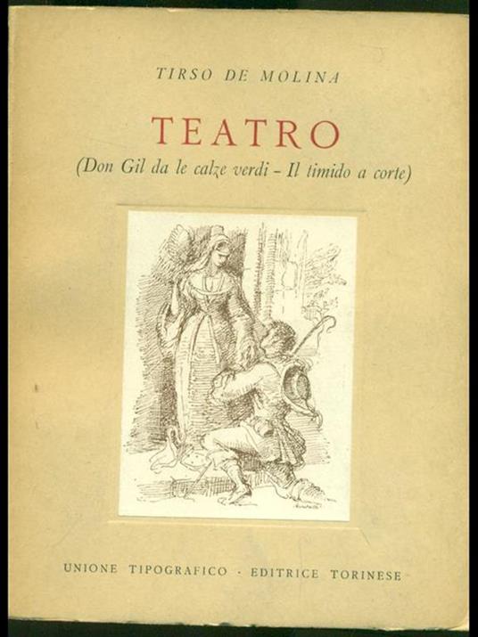 Teatro - Tirso de Molina - copertina