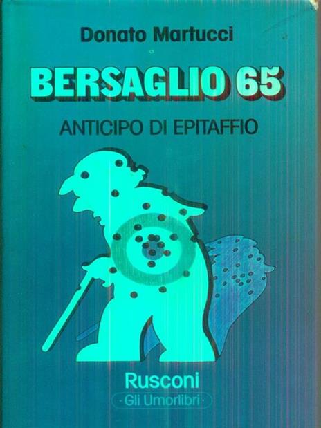 Bersaglio 65 - Donato Martucci - copertina