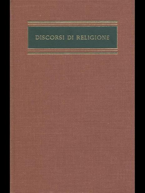 Discorsi di Religione - Giovanni Gentile - 2