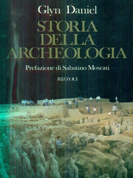 Storia della Archeologia - Glyn Daniel - copertina