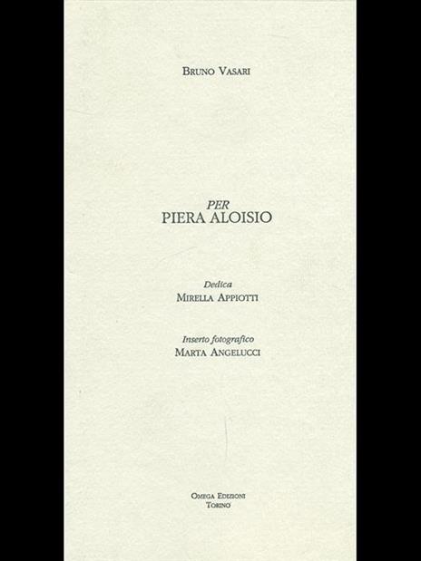 Per Piera Aloisio - Bruno Vasari - 5