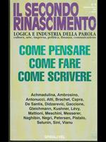 Il secondo Rinascimento n. 8/1993