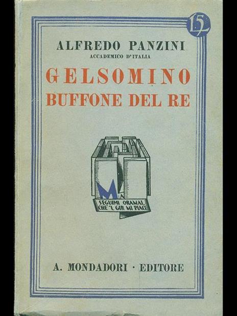 Gelsomino buffone del re - Alfredo Panzini - 9