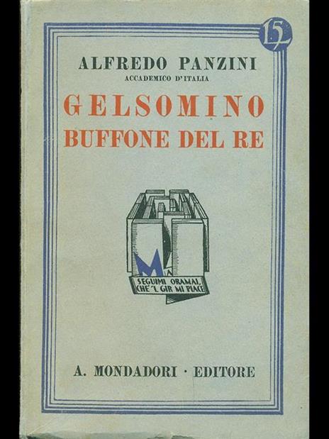 Gelsomino buffone del re - Alfredo Panzini - 4