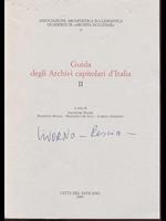 Guida degli Archivi capitolari d'Italia II