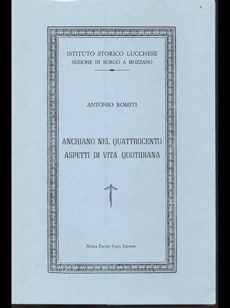 Anchiano nel Quattrocento. aspetti di vita quotidiana - 6