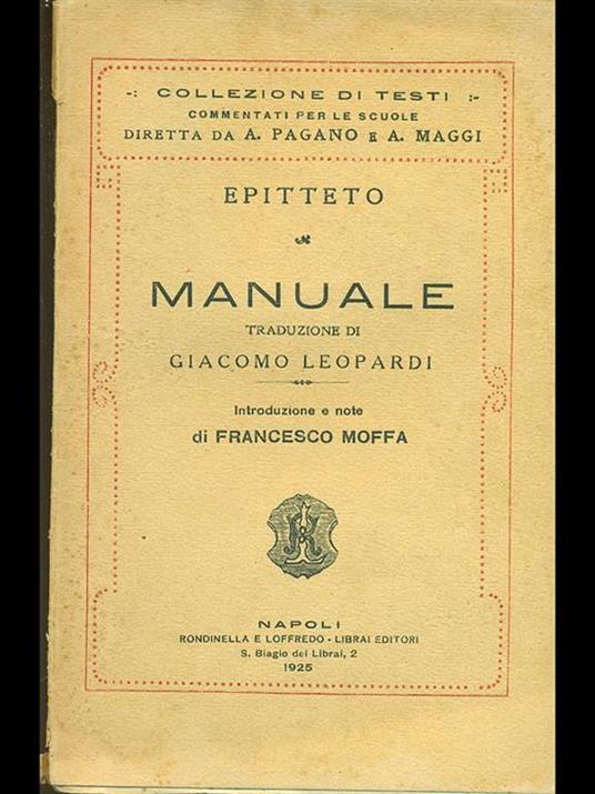 Manuale - Epitteto - 4