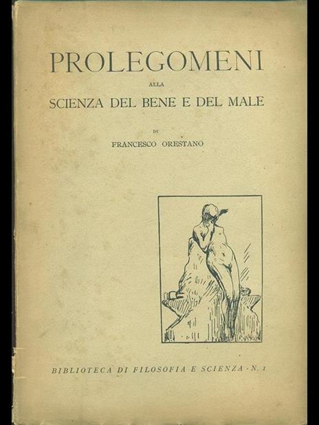 Prolegomeni alla scienza del bene edel male - 2