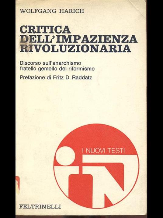 Critica dell'impazienza rivoluzionaria - Wolfgang Harich - 3