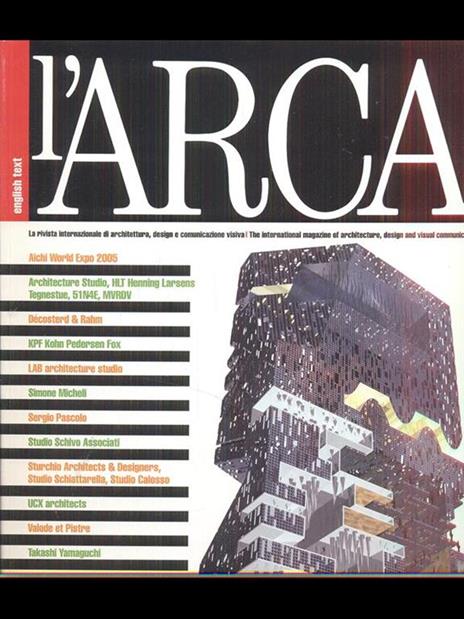 L' Arca n. 205 - copertina