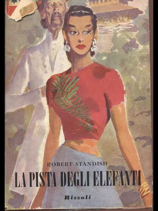 La pista degli elefanti - Robert Standish - copertina