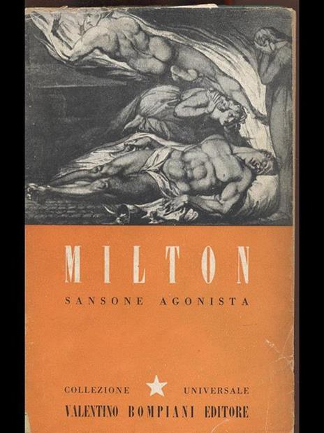 Sansone Agonista - John Milton - copertina