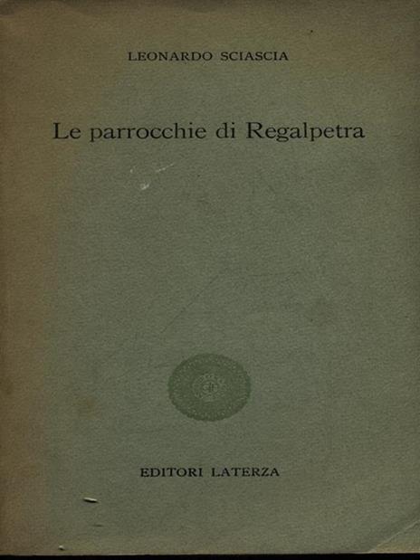 Le parrocchie di Regalpetra - Leonardo Sciascia - copertina