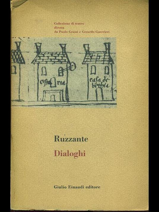 Dialoghi - Ruzante - 2