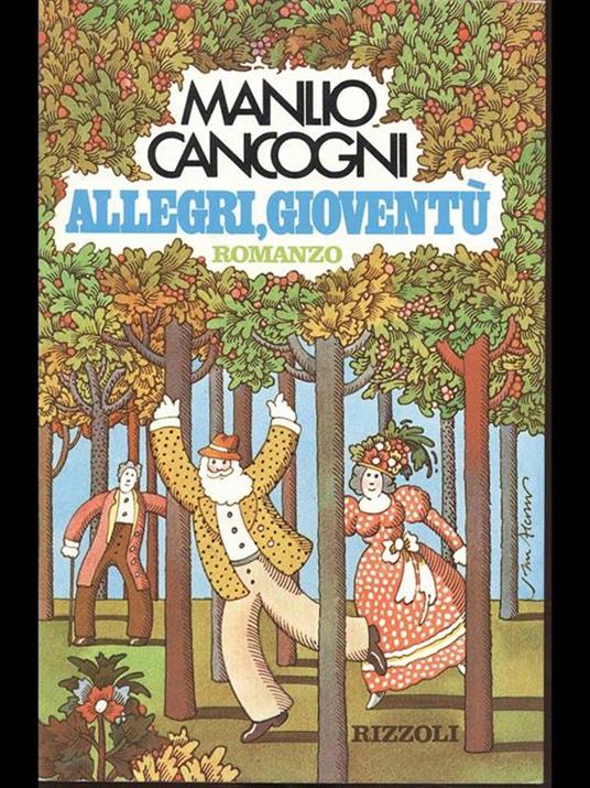 Allegri, Gioventù - Manlio Cancogni - copertina