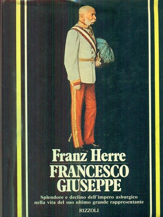 Francesco Giuseppe - Franz Herre - copertina