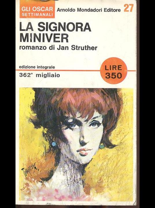 La Signora Miniver - Jan Struther - copertina