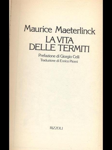 La vita delle termiti - Maurice Maeterlinck - 4