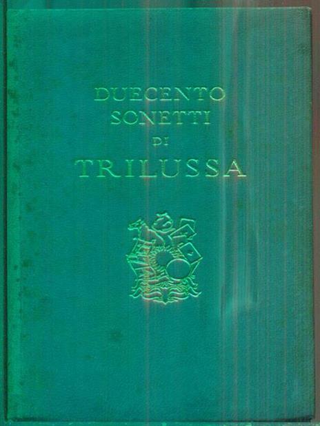 Duecento sonetti di Trilussa - copertina