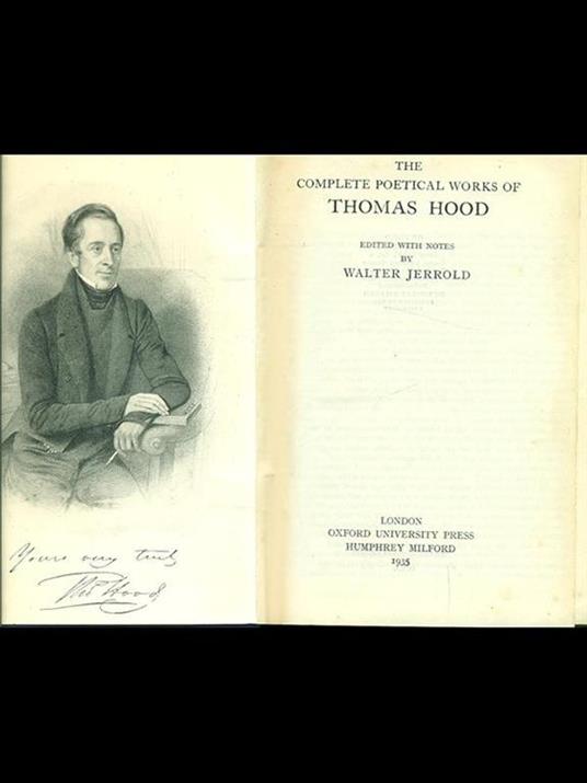 The complete poetical works of Thomas Hood - Walter Jerrold - 4
