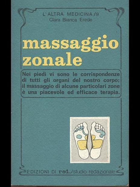 Massaggio zonale - Clara Bianca Erede - copertina