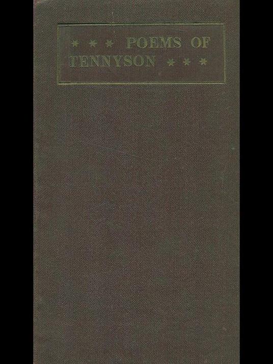 Poems of Tennyson 1830-1859 - 9