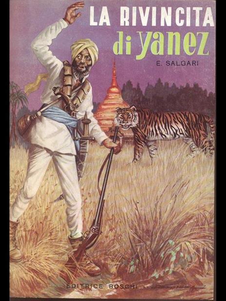 La rivincita di Yanez - Emilio Salgari - copertina