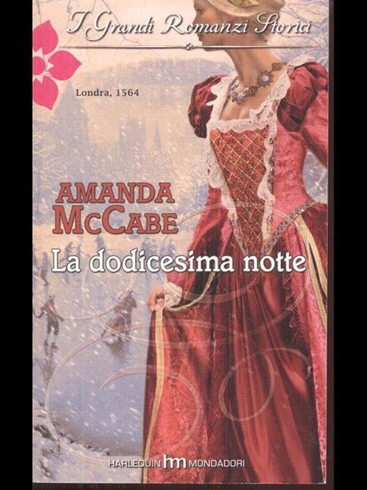 La dodicesima notte - Amanda McCabe - copertina