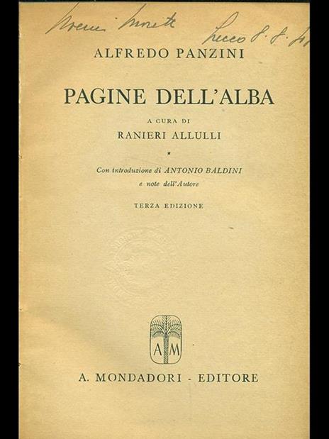 Pagine dell'alba - Alfredo Panzini - 6