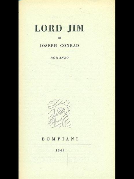 Lord Jim - Joseph Conrad - copertina