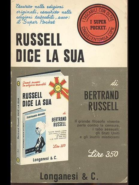 Russell dice la sua - Bertrand Russell - 8