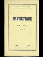 Esthetique. Tome II