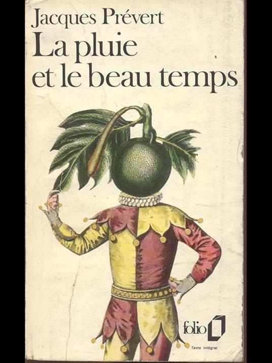 La pluie et le beau temps - Jacques Prévert - copertina