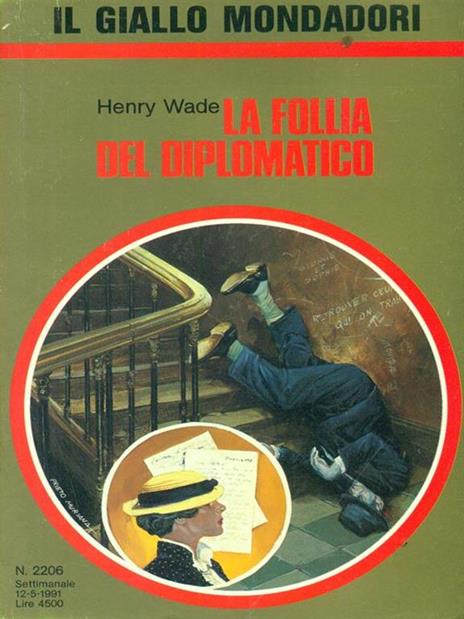 La follia del diplomatico - Henry Wade - copertina