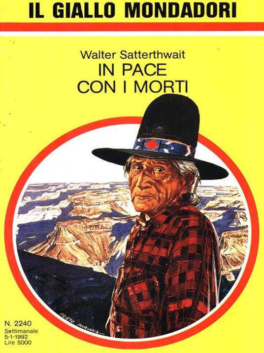 In pace con i morti - Walter Satterthwait - copertina