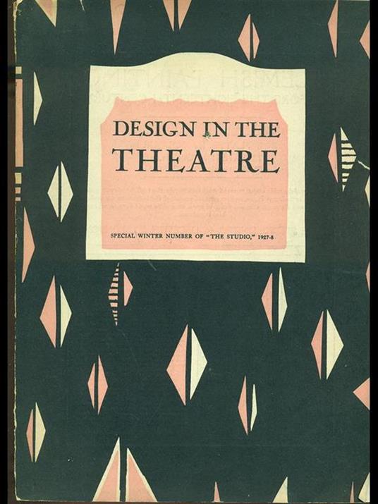 Design in the theatre - copertina