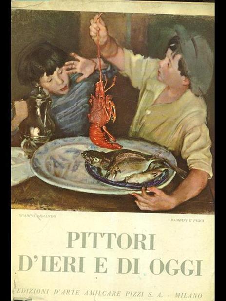 Pittori d'ieri e di oggi - Orio Vergani - copertina