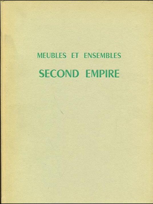 Meubles et ensembles: : Second Empire - copertina